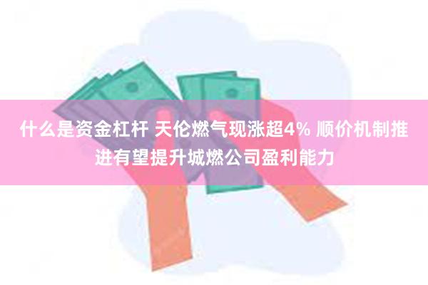 什么是资金杠杆 天伦燃气现涨超4% 顺价机制推进有望提升城燃公司盈利能力