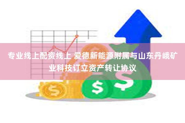 专业线上配资线上 爱德新能源附属与山东丹峨矿业科技订立资产转让协议